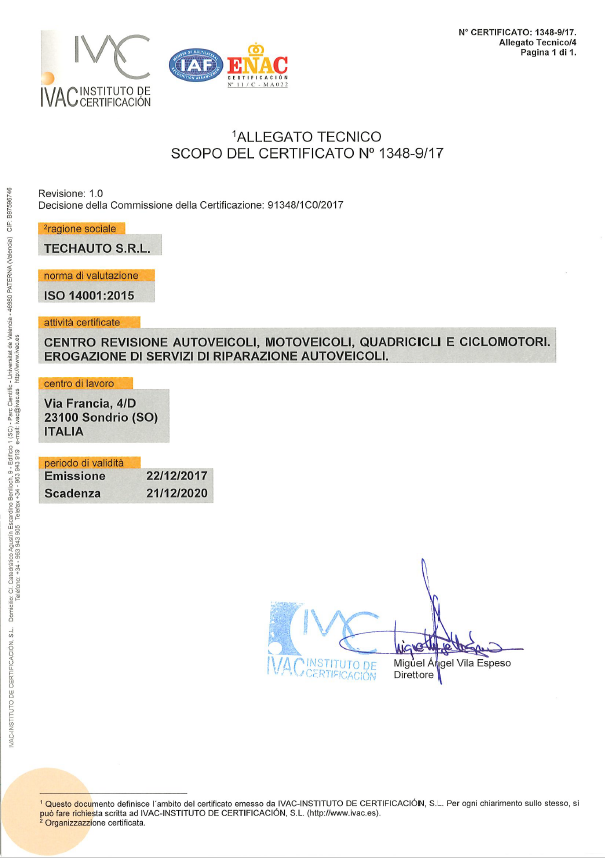 CERTIFICAZIONI ISO: Immagine 5